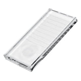 Rectangle crystral tile