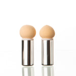 Puff With Silver Handle (X2)