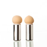 Puff With Silver Handle (X2)
