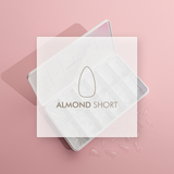 Refill Full Cover Nail Tip - Almond Short Size 10