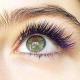 Mix Colored lashes (40 rows) CC Curl