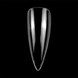 Refill Full Cover Nail Tip - Stiletto Long Size 6.5